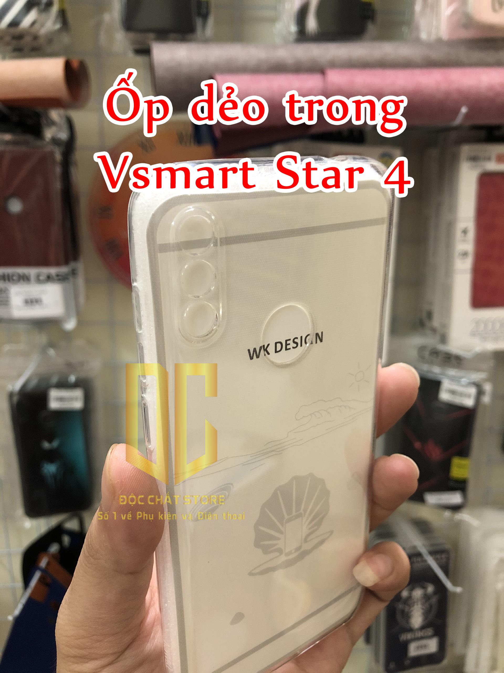 Vsmart Star 4 - Ốp Dẻo TPU Đen Nhám/ Trong suốt
