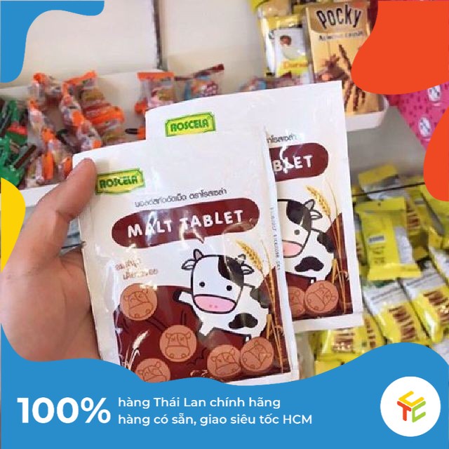 3 gói kẹo sữa bò xanh Thái lan