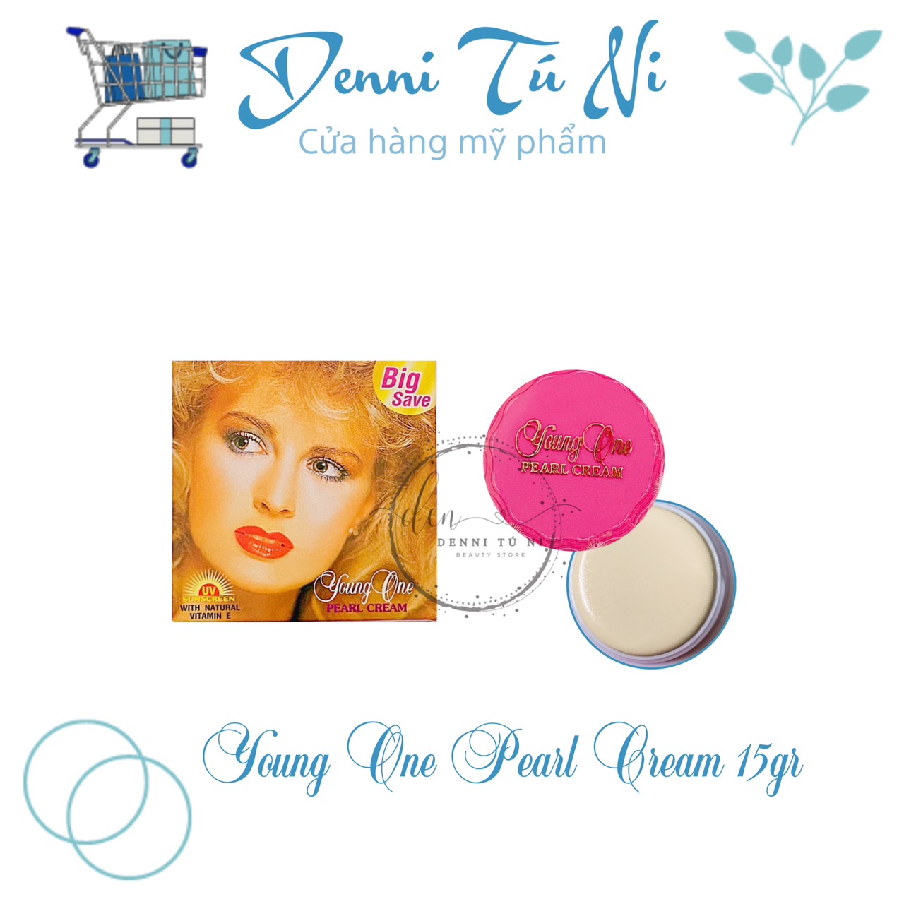 Kem dưỡng trắng da YOUNG ONE 15g lớn