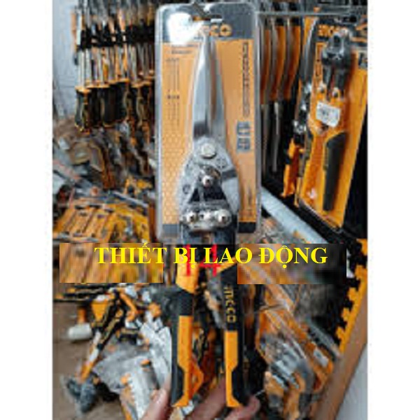 12''/300mm kéo cắt tole đầu thẳng ingco htsn0112s