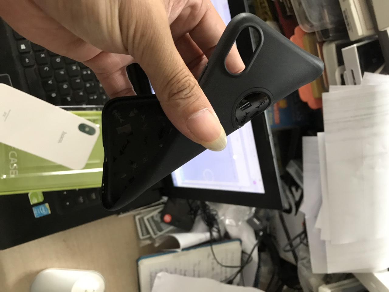 Ốp Lưng Silicon dẻo đen Hoco cho IP X-XS