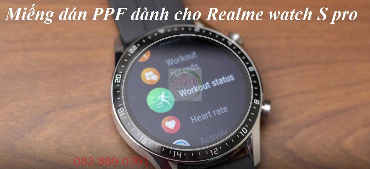 [HCM][Mua 1 tặng 1]Dán PPF Realme Watch S pro loại nhám bóng siêu bền