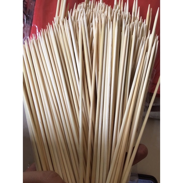 Bịch 600 que tăm xiên dài 15cm - que xiên thịt
