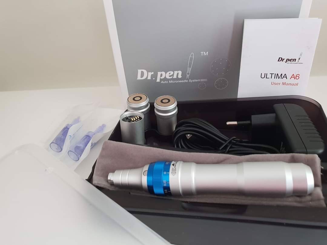 ( hàng chuẩn) Máy Phi Kim Lăn Kim Cấy Phấn Cấy Tảo Dr Pen A6