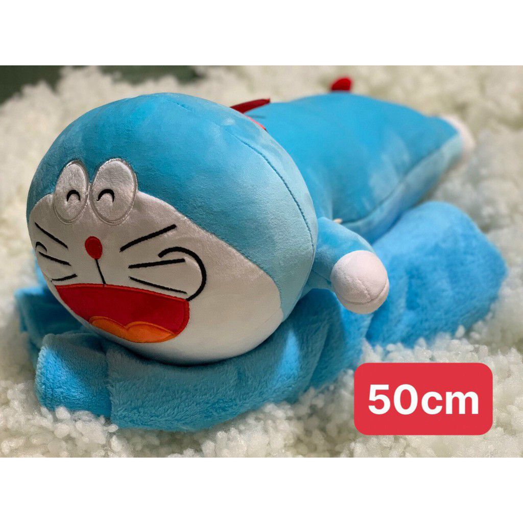 [HCM]Combo chăn gối Doremon cho bé