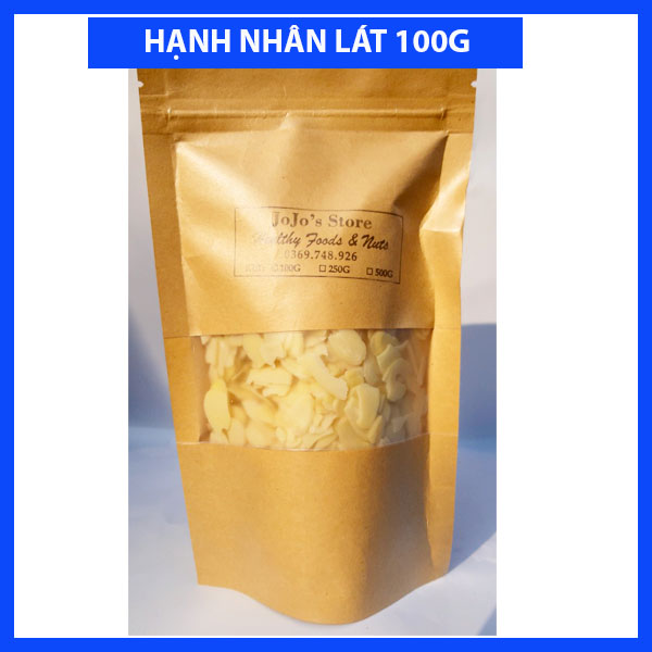 Hạnh nhân lát làm bánh 250g