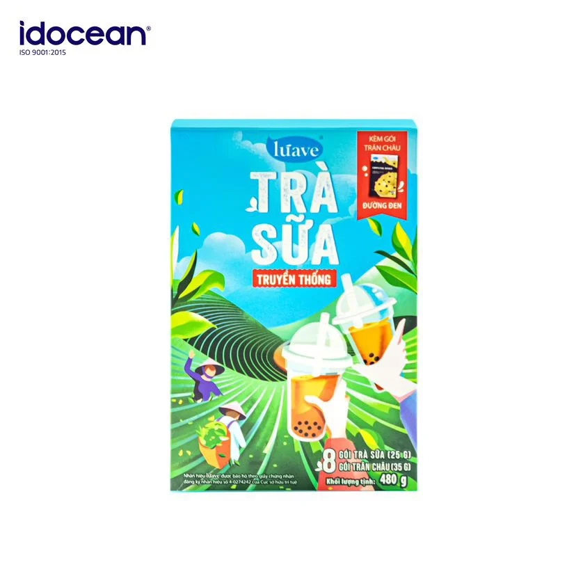 Trà Sữa Lúave Truyền Thống - 480gr - trà sữa pha sẵn, nguyên liệu trà sữa, set trà sữa