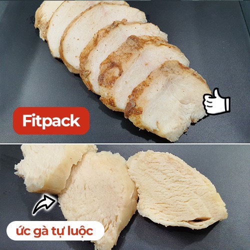 100g ỨC GÀ ĂN LIỀN FITPACK 8 VỊ