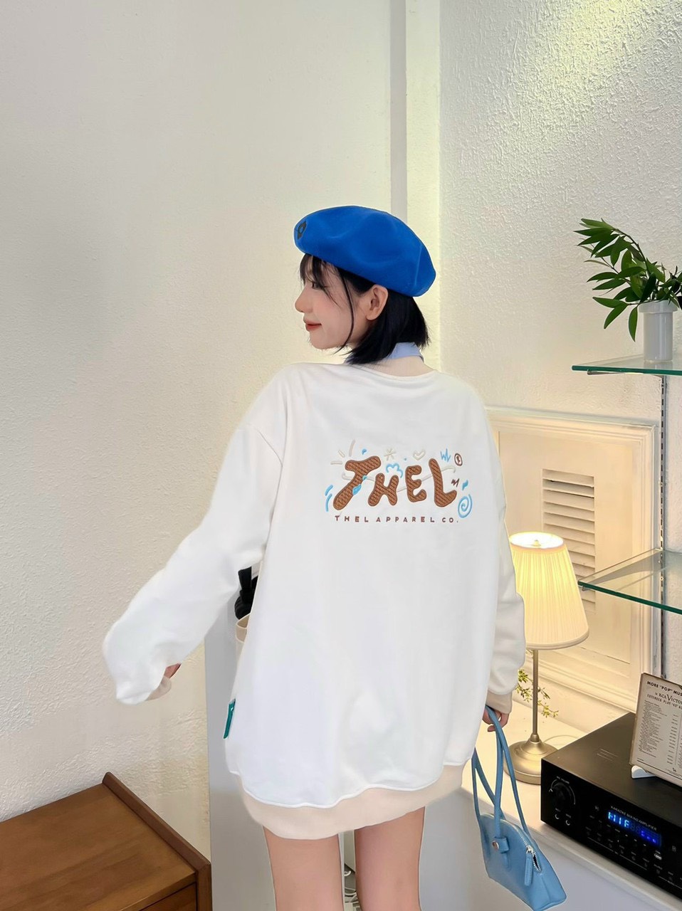 Áo Khoác Cadigan Logo L Siêu XInh