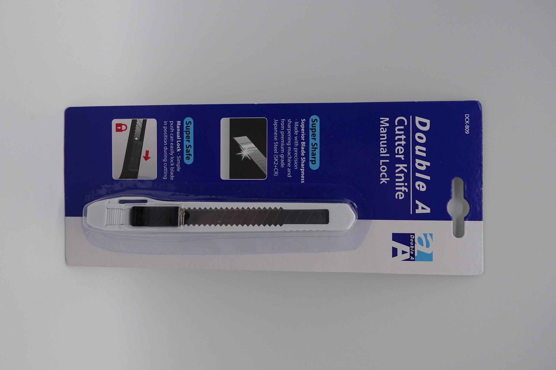 [HCM]Double A Dao Rọc Giấy - Lưỡi Dao 9mm (12 Cây)