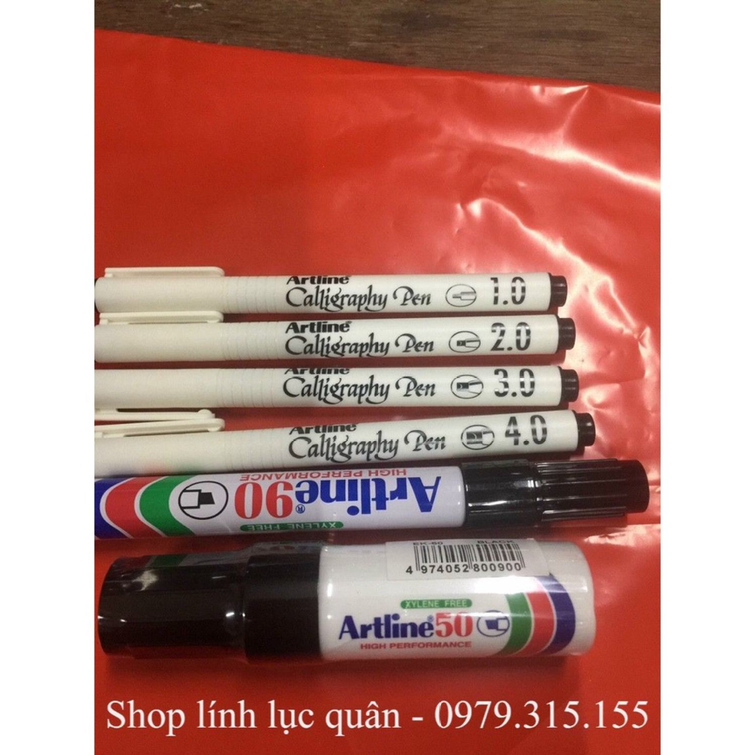 Bút vẽ tham mưu 1-2-3-4-5-6-10-12li