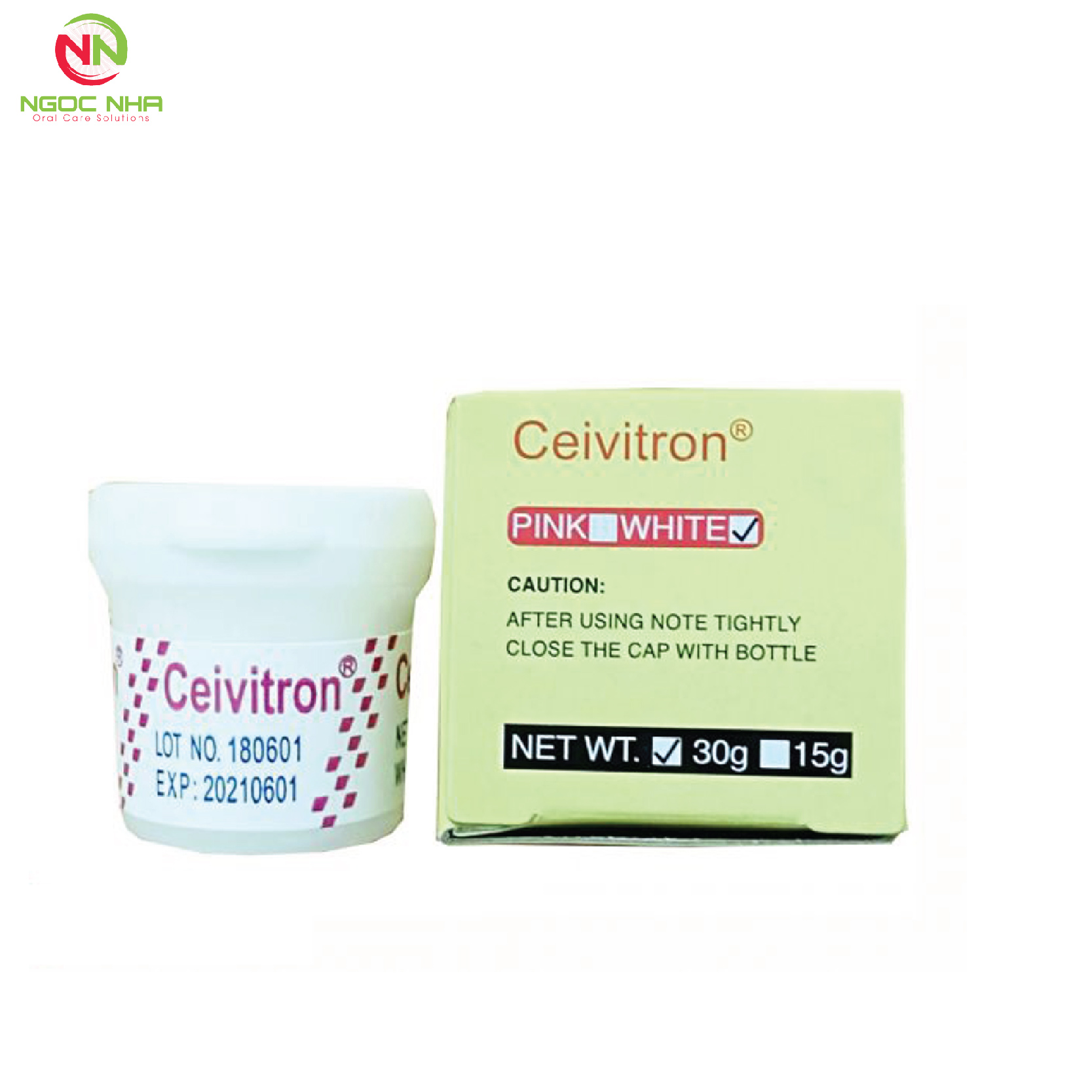 Vật liệu trám tạm răng nha khoa Ceivitron 30g