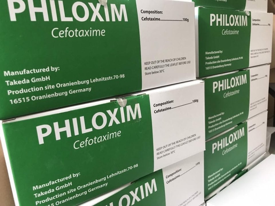 1 lọ philoxi của Đức