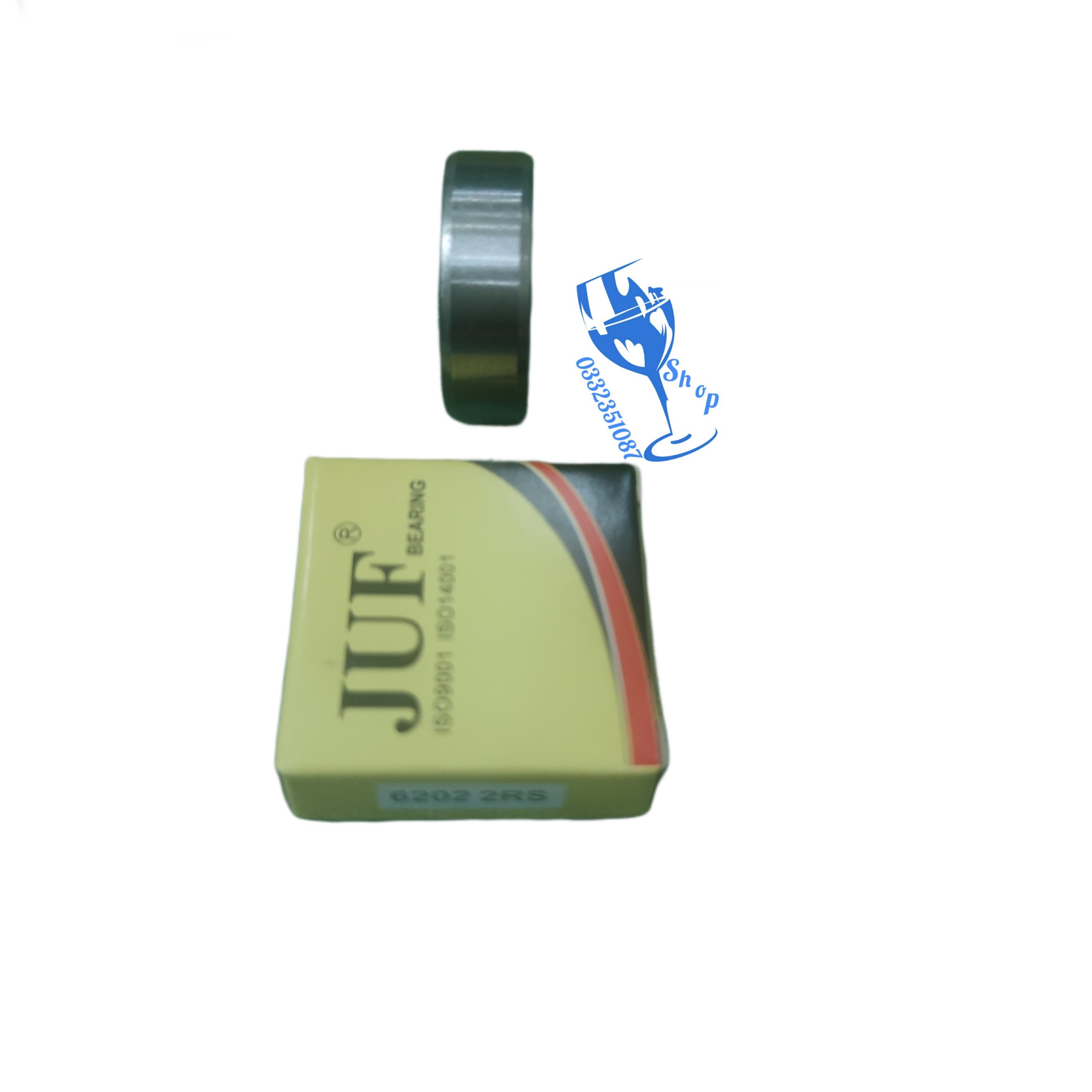[FreeShip] [Ảnh thật] vòng bi 6202 2 RS ( 1 vòng) , vòng bi 6202 JUF