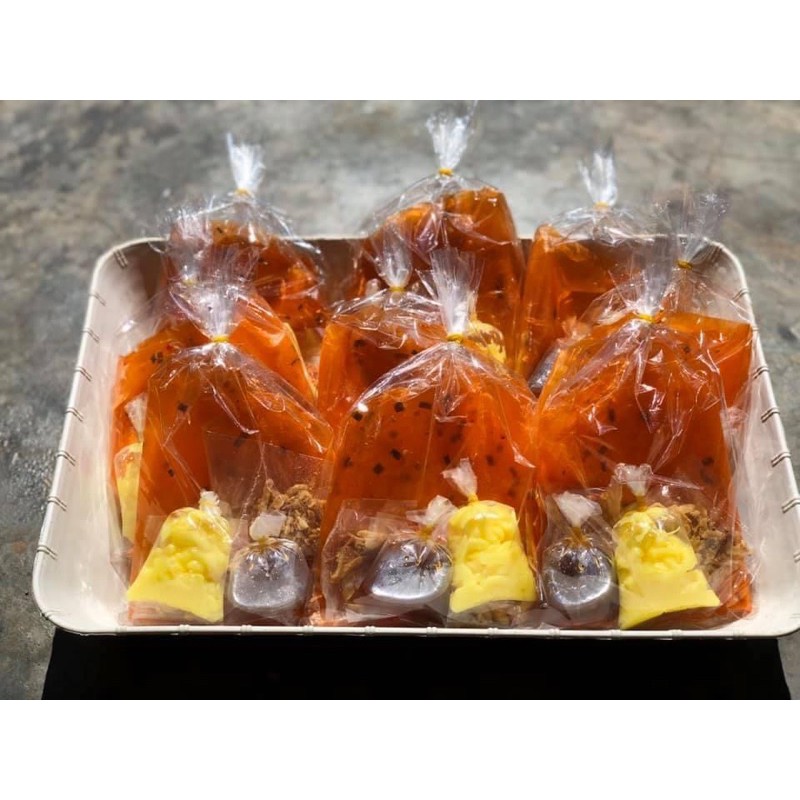 Bánh tráng dẻo tôm bơ me ( 2 cái bánh tráng to )