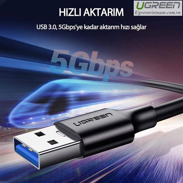 High Quality USB Type C to USB 3.0 Cable 1m Long Ugreen 20882
