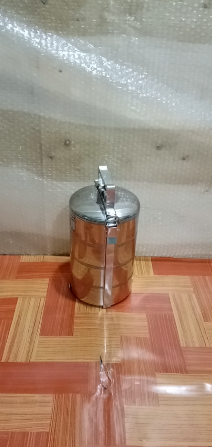 [HCM]CẶP LỒNG CÀ MÈN 4 NGĂN INOX CAO CẤP CÓ QUAI XÁCH -