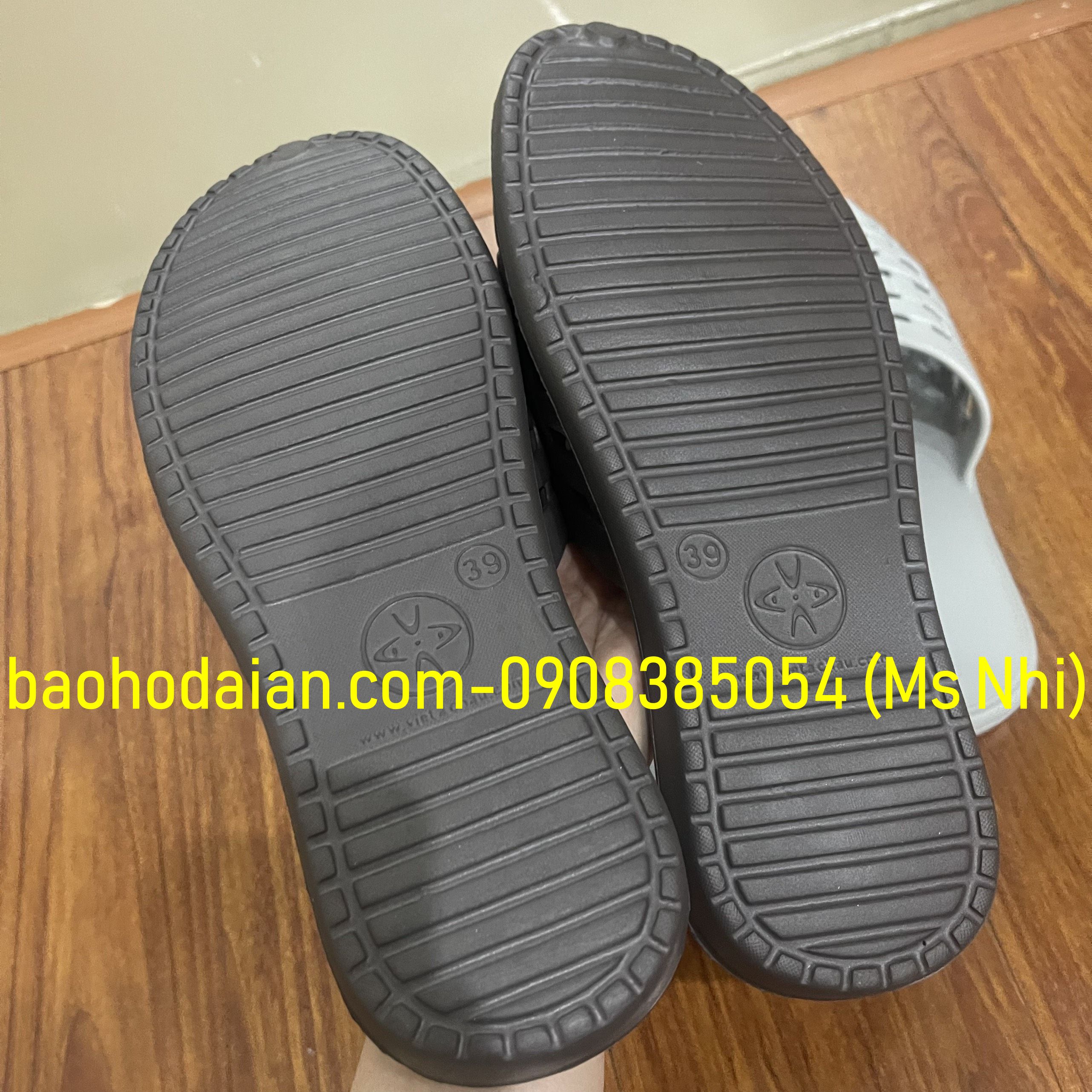 Dép xốp siêu nhẹ mang trong phòng sạch- VAC E093