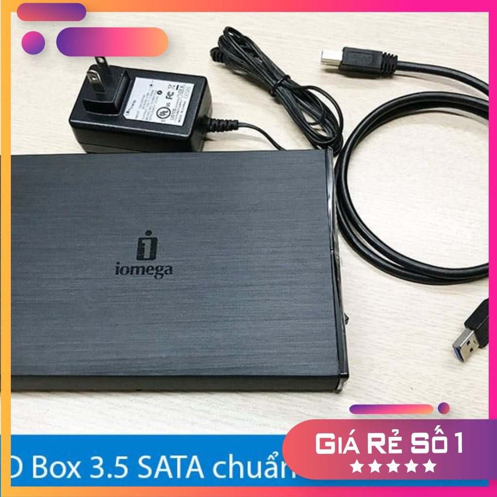 Box Ổ Cứng HDD PC 3.5 USB 3.0 Thương Hiệu IOMEGA