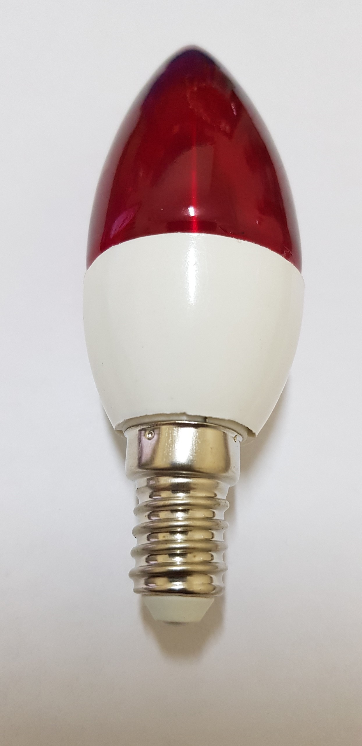 [HCM]Bóng Led nến 3W- màu đỏ