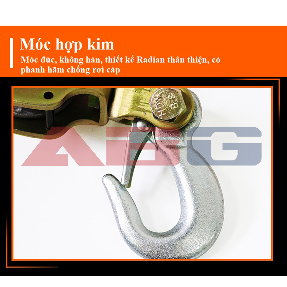 COMBO SIÊU TIẾT KIỆM - Combo Palang 1 tấn và khóa cáp 1 tấn