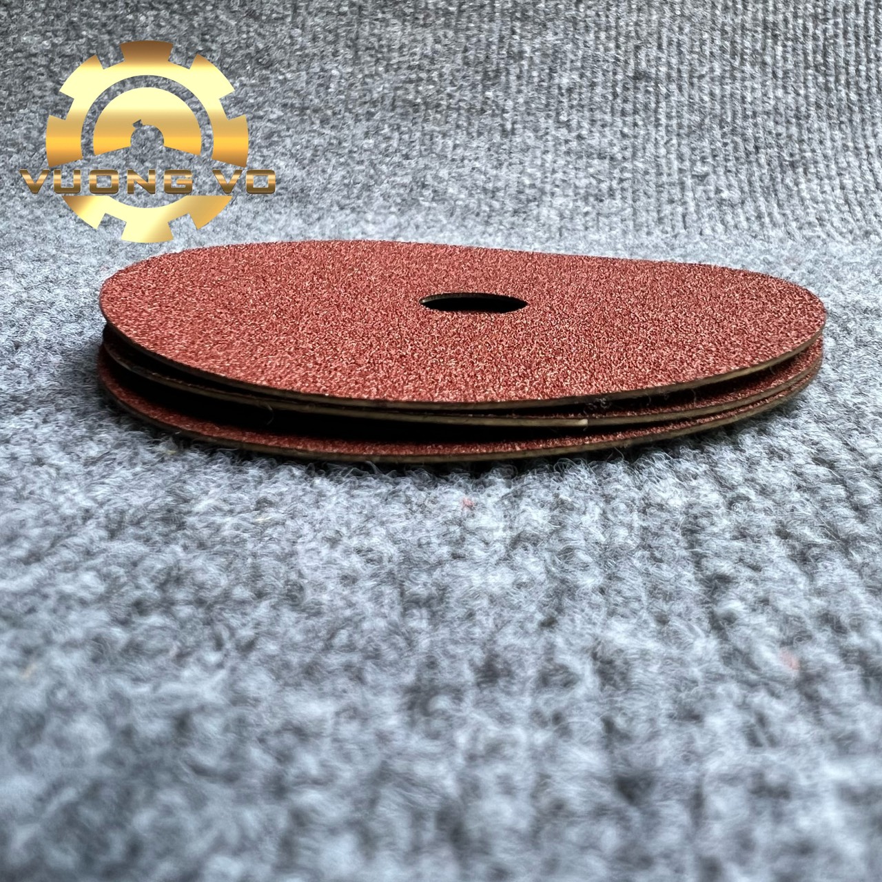 Disc abrasive 1 round fork 100mm 16mm shaft hole