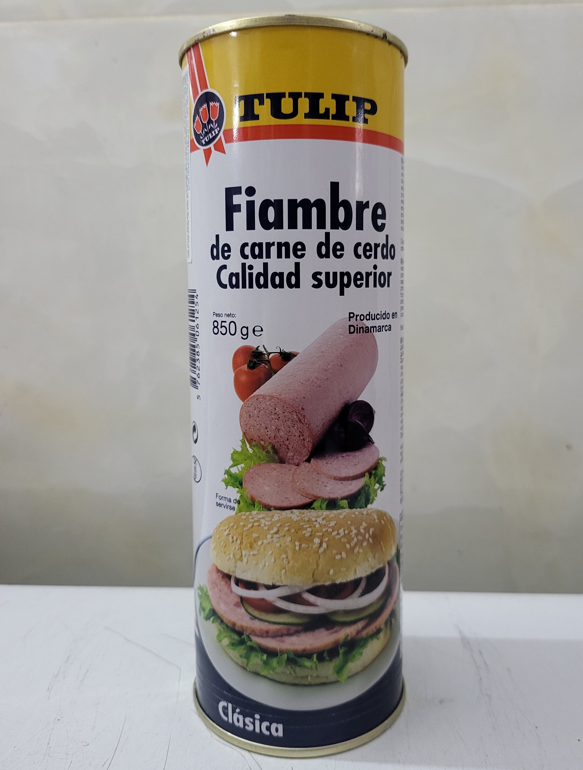 [LON CAO 850g] THỊT HEO HỘP [Denmark] TULIP Classic Pork Lucheon Meat (pkg)