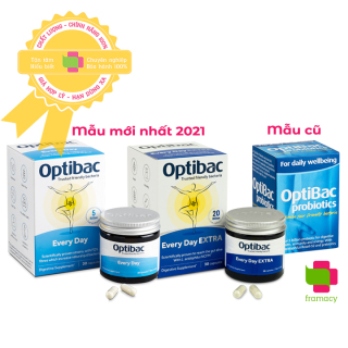 Men vi sinh Optibac xanh da trời Probiotics For Every Day, UK (30v) giúp tiêu hóa hàng ngày cho người từ 4 tuổ thumbnail