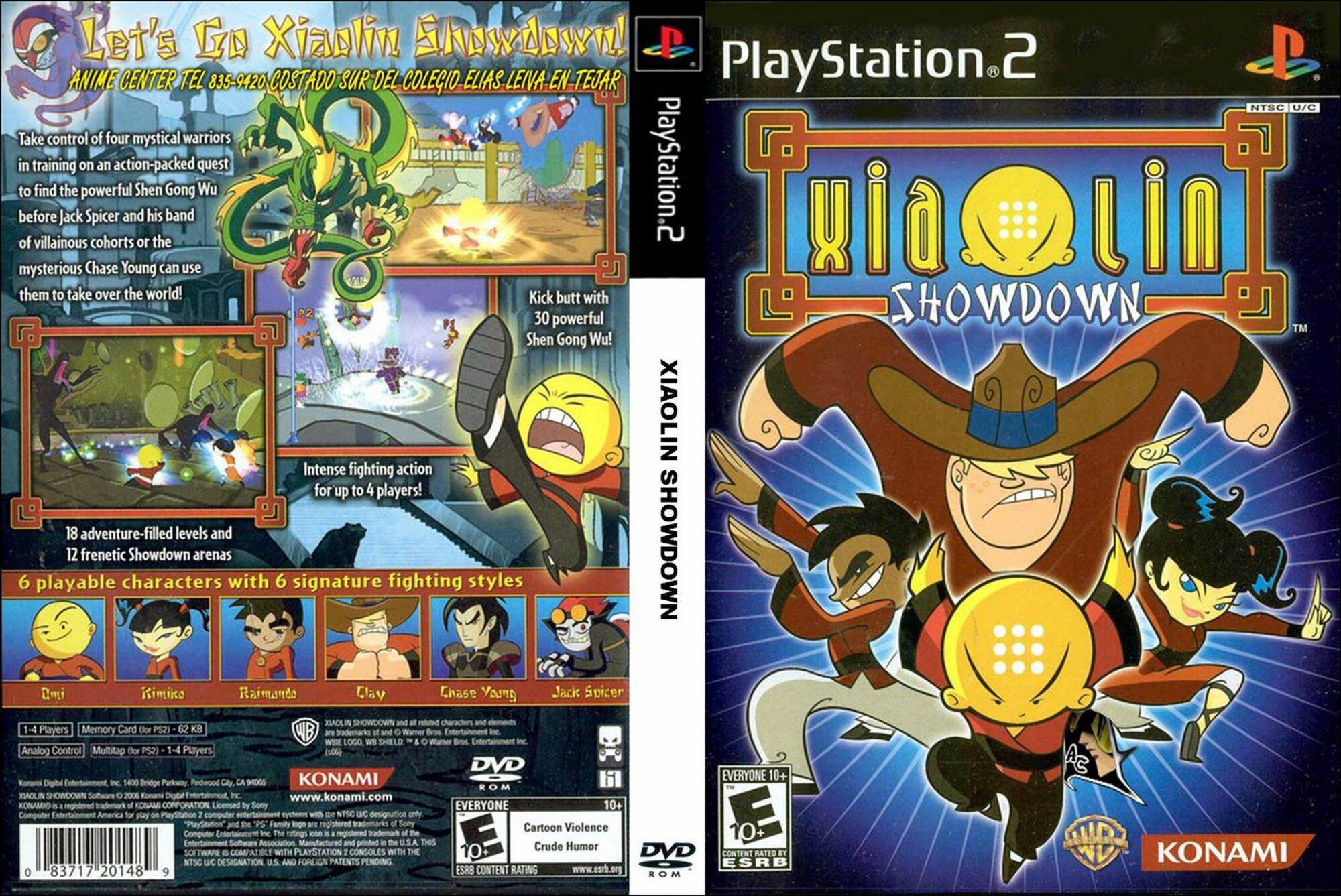 Game ps2 xiaolin showdown