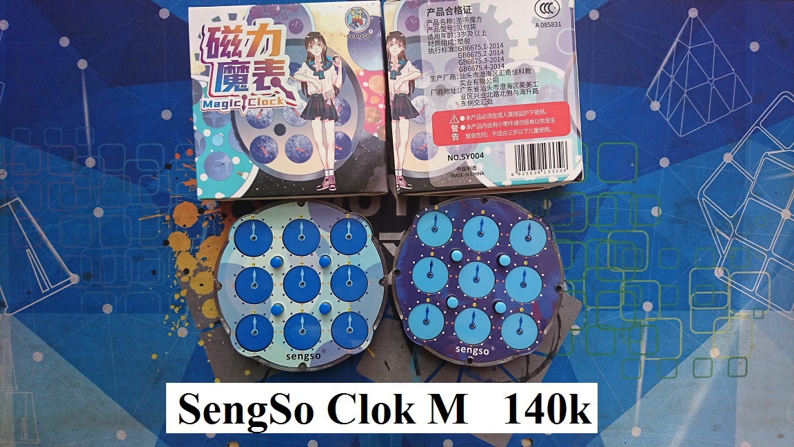 Biến thể Rubik. Sengso Clock M