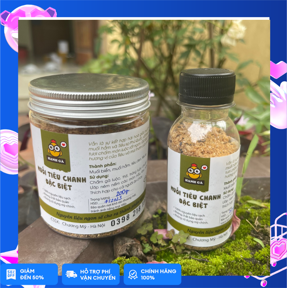 Muối Tiêu phú quốc đặc biệt 200gr