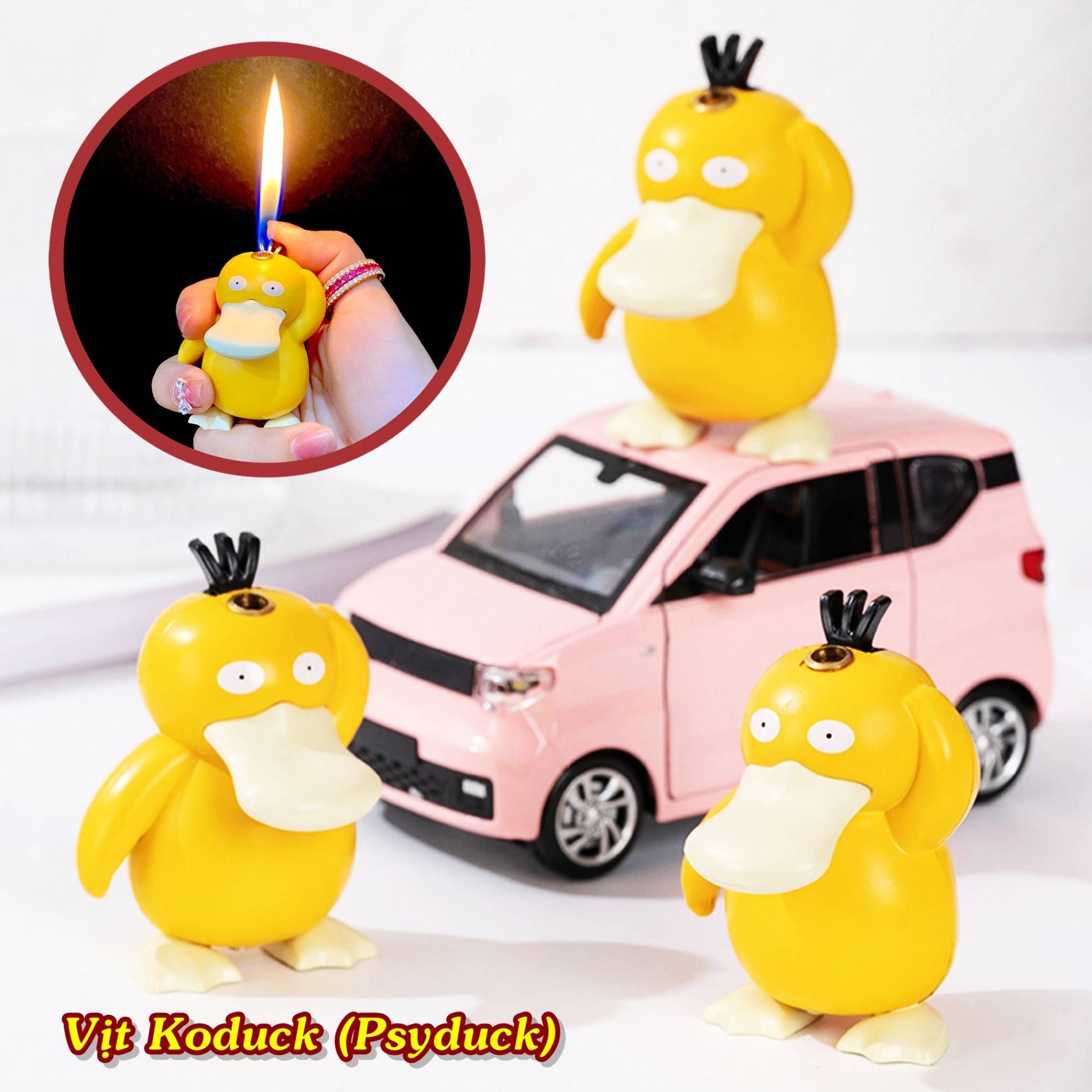 BẬT LỬA HÌNH CON VỊT KODUCK FULLBOX XÀI GAS