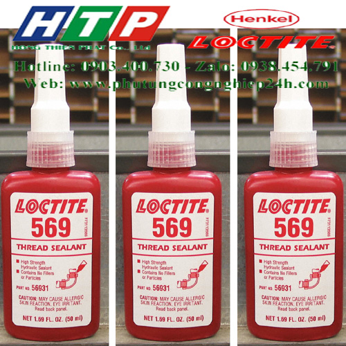 Keo dán làm kín ren loctite 569-50ml