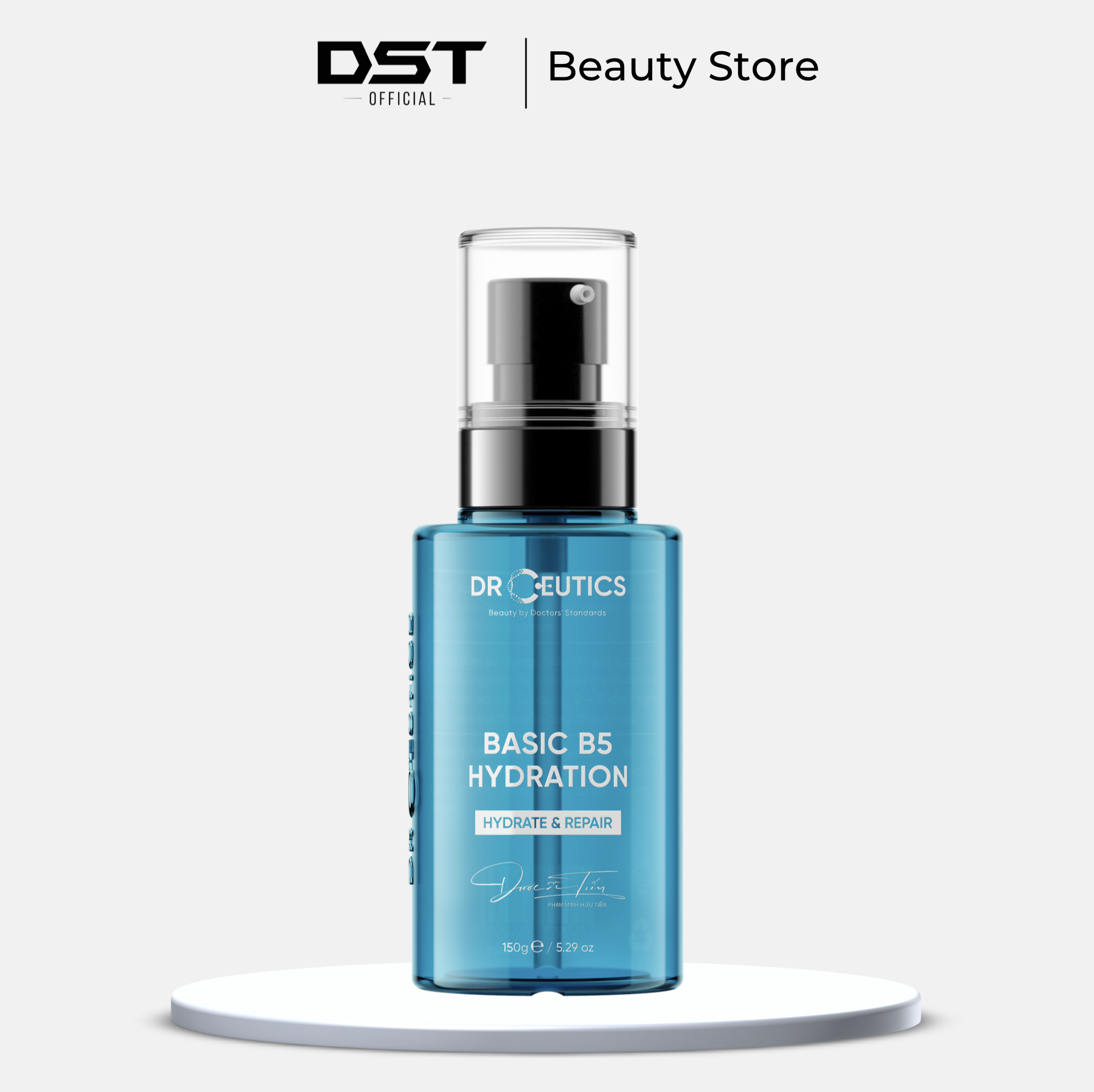 DRCEUTICS Tinh Chất B5 Basic Hydration 5% DrCeutics Cho Da Dầu Mụn - LIMITED VERSION (150g)