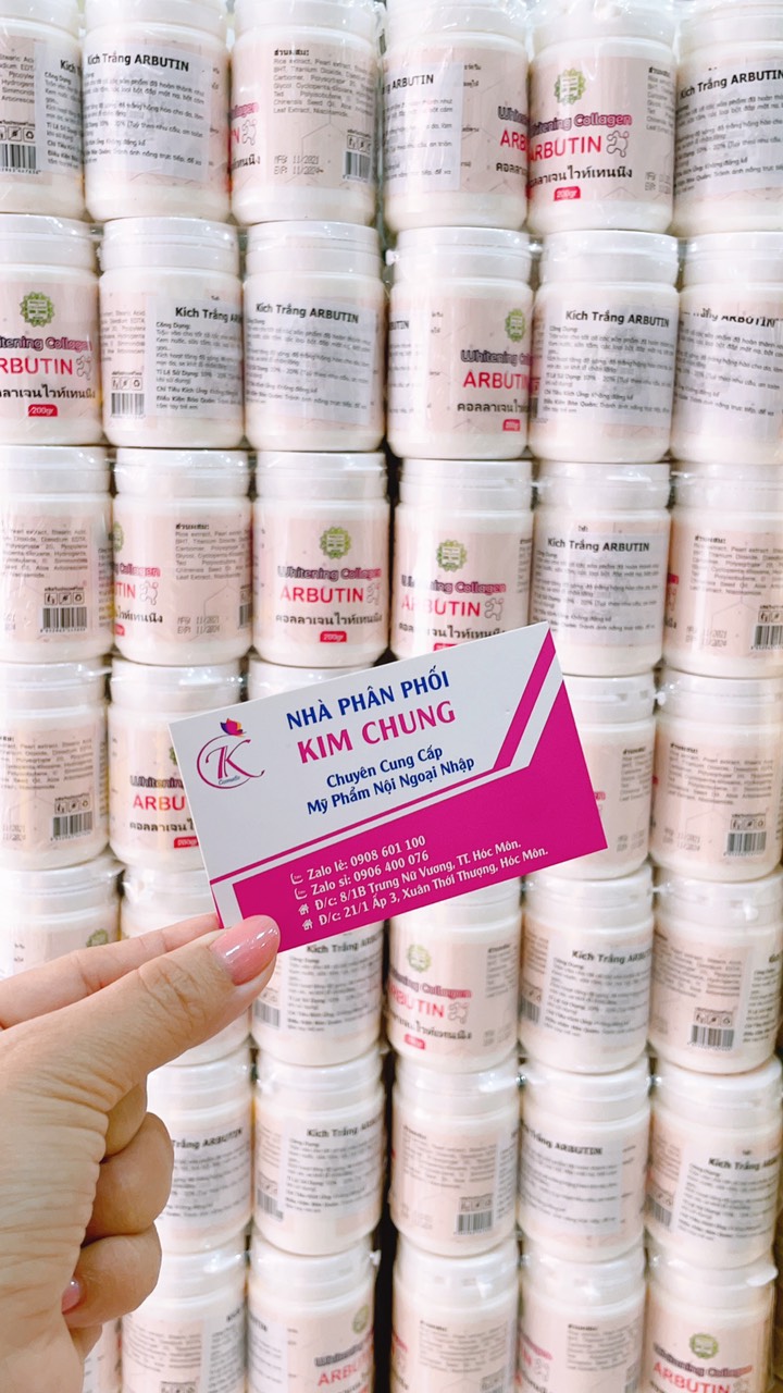 Kích trắng Arbutin Colagen chuẩn Thái