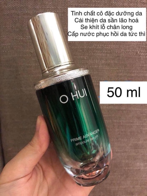 Tinh chất serum Ohui xanh - 20ml