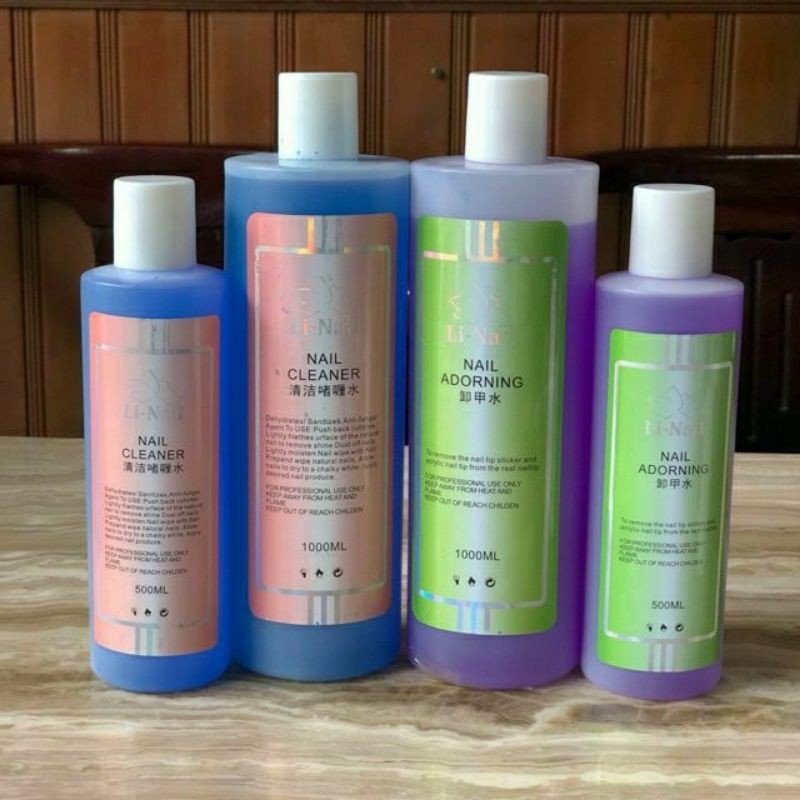 Nước lau gel li nail, nước phá gel moon nail