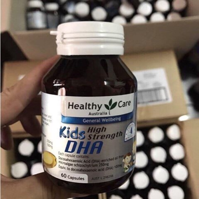 Bổ sung DHA cho bé Healthy Care 60v