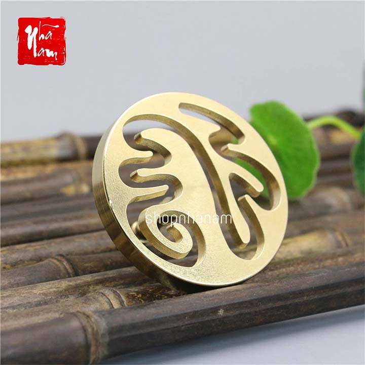 Dụng cụ Tạo Hình đốt bột trầm, bột phong thủy, bột tài lộc chất liệu đồng nguyên chất - Phong thủy Nhã Nam