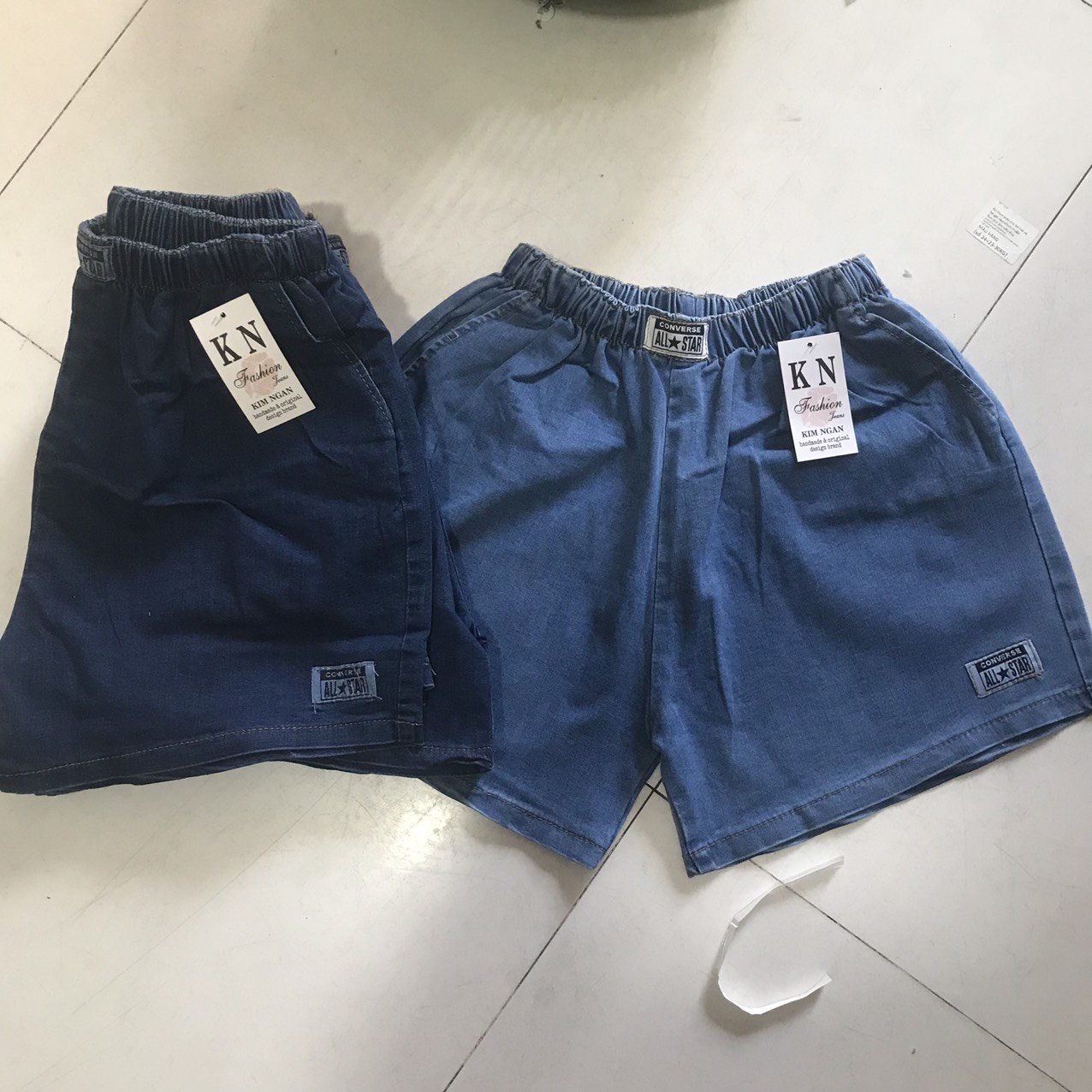 quần đùi nữ quần đùi jean nữ lưng thun