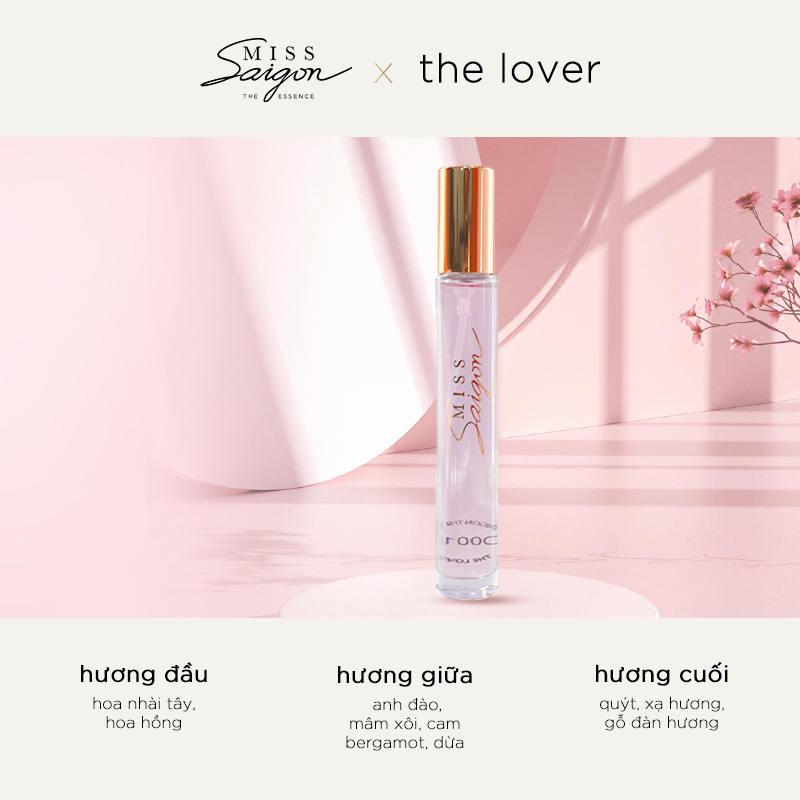 [HB GIFT] Nước Hoa Miss Saigon The Essence The Lover 10ml