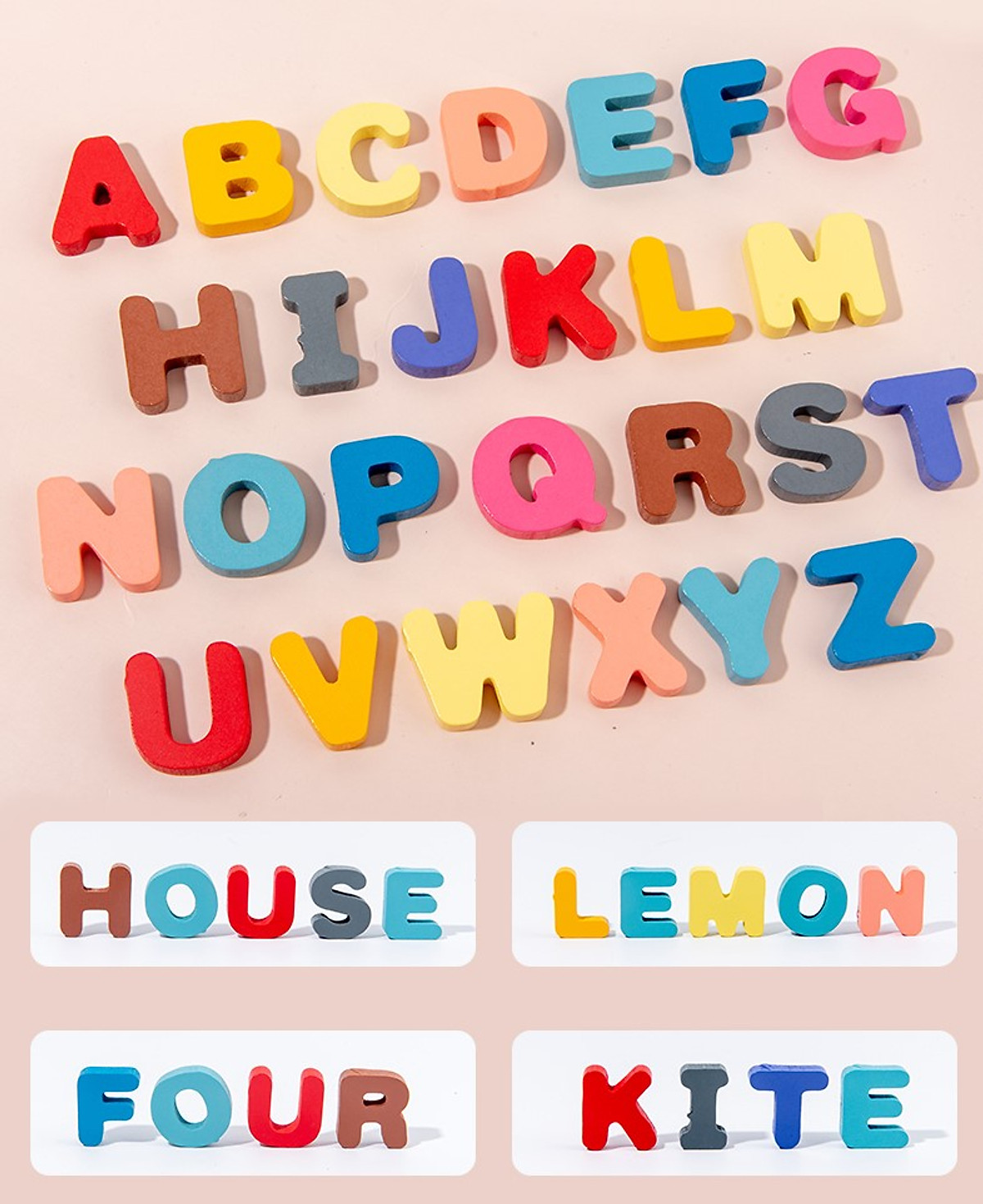 Đồ wooden toy 6 in 1