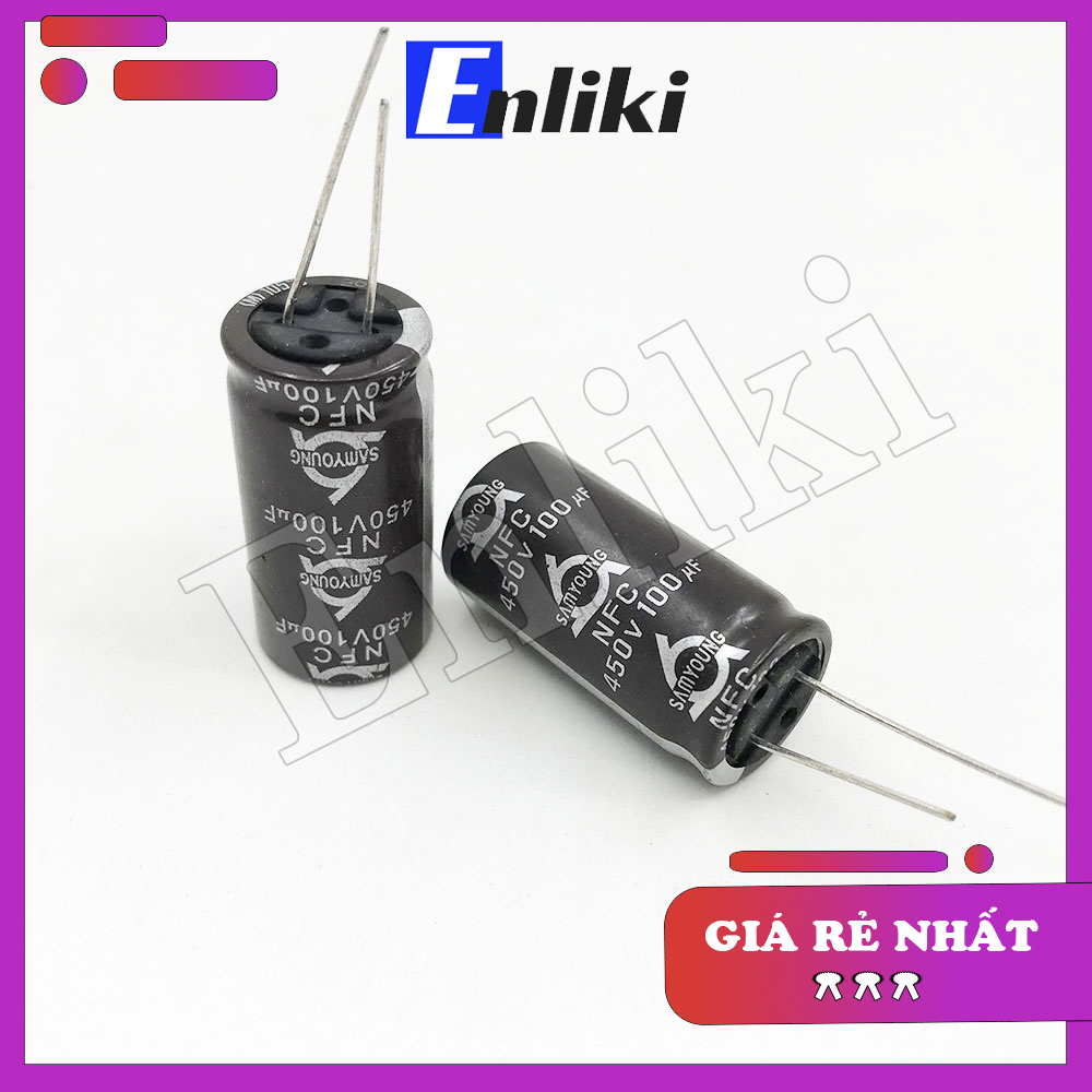 Tụ 100uF SAMYOUNG 450V (18x35mm)