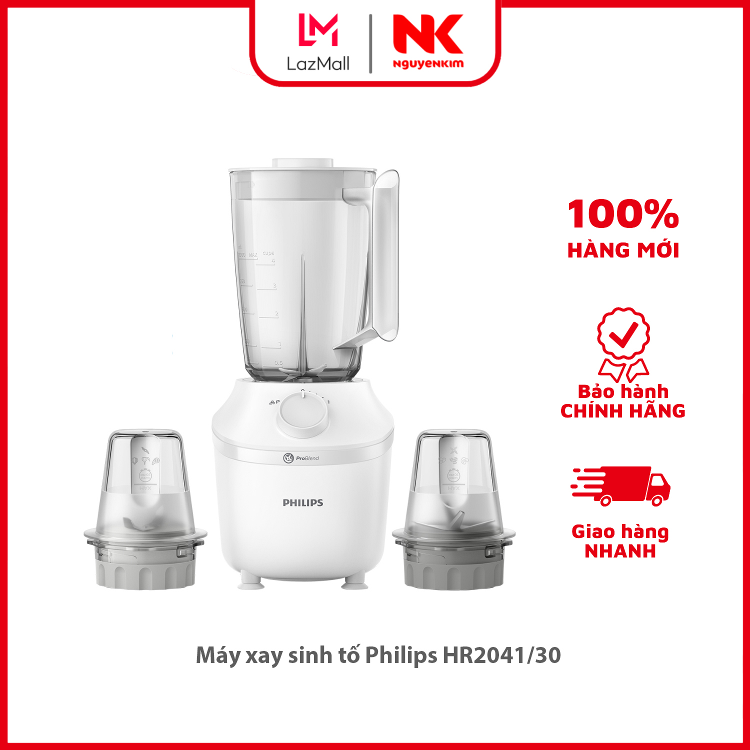 Máy xay sinh tố philips hr2041/30