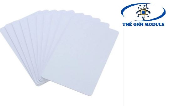 Thẻ trắng nfc rfid 13.56 mhz