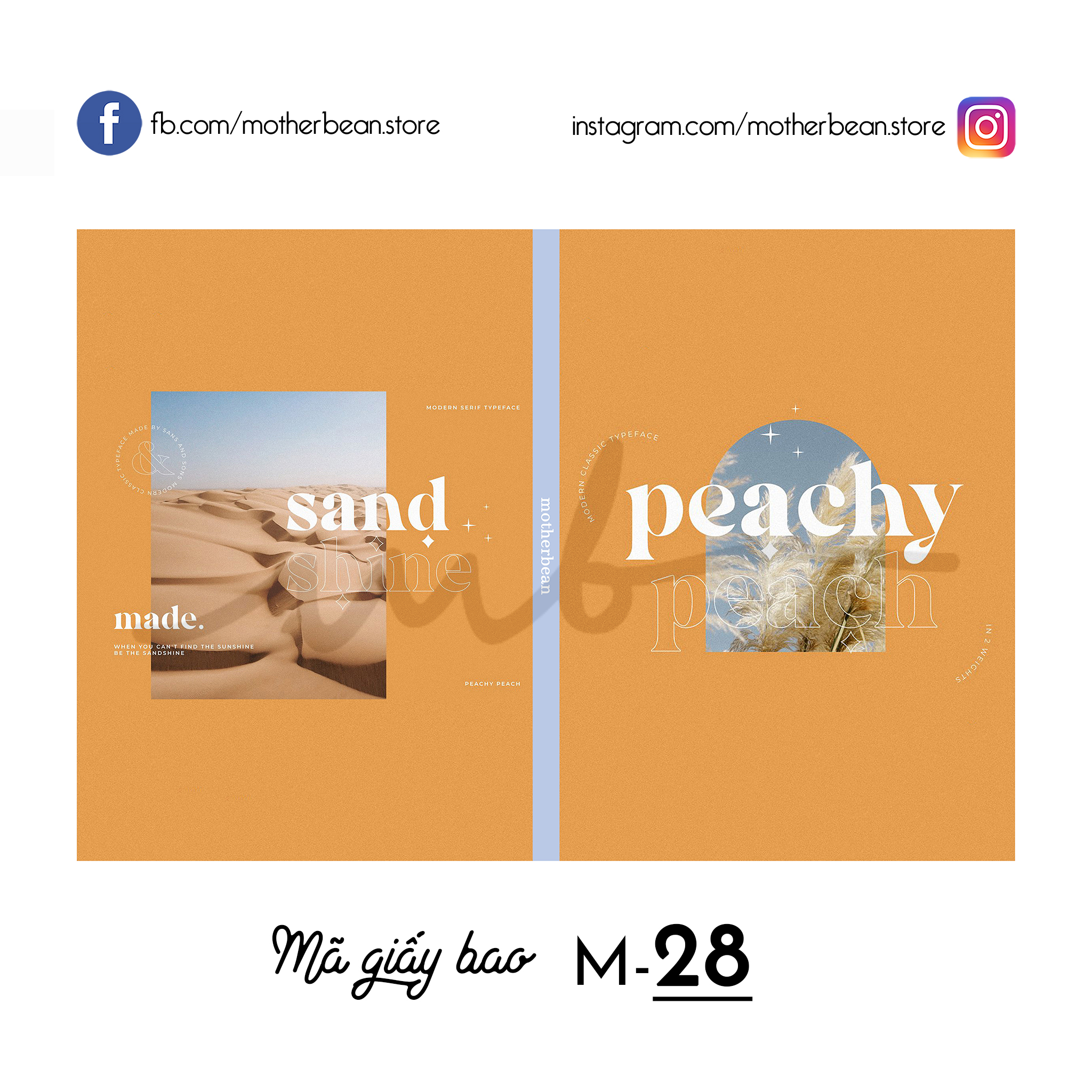 Giấy Bao Vở | SET 10 tờ mẫu MINIMALISM