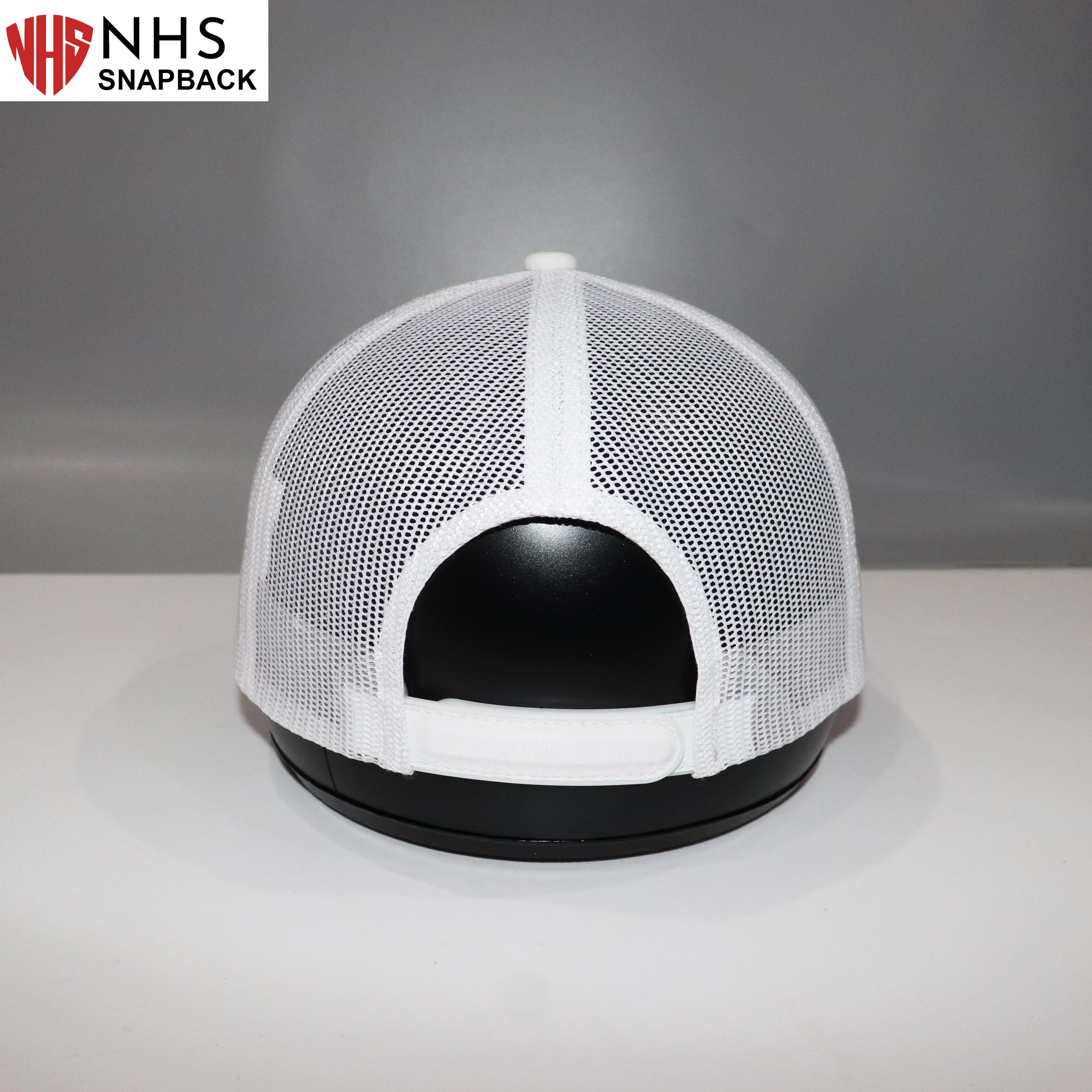 Nón Snapback Captus Full trắng Lưới CaptusT002.