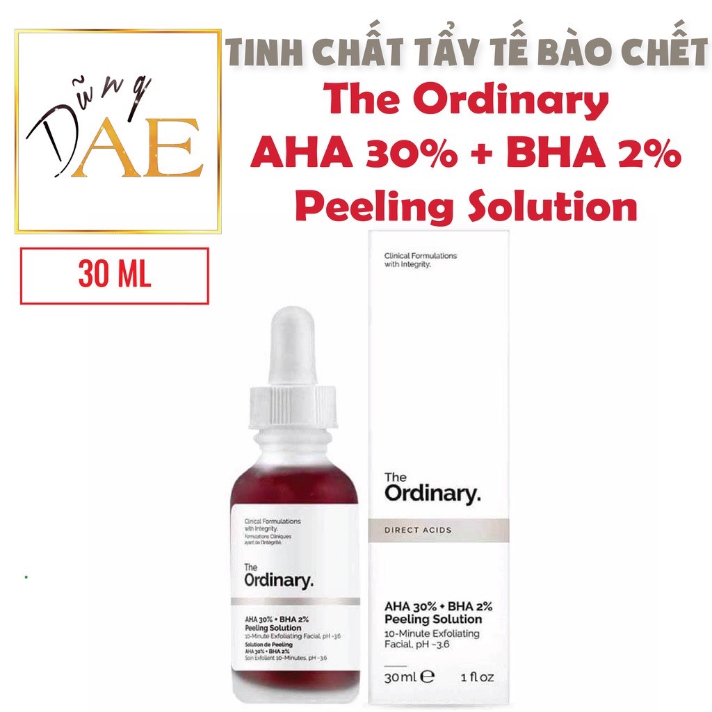 Serum the ordinary aha 30% + bha 2% peeling solution