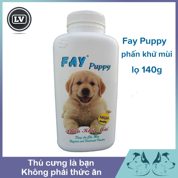 Phấn tắm khô cho chó mèo Fay Puppy 120g