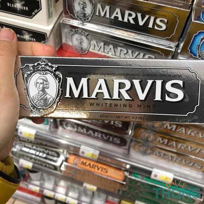 MARVIS Toothpaste (Cinnamon Mint | Whitening Mint) 85ml Marvis premium toothbrush
